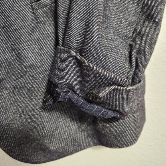 Massimo Dutti Women's Italian Blue Blazer 12 - Picture 6 of 9